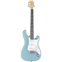 PRS SE Silver Sky Elektro Gitar (Stone Blue) : Amazon.com.tr